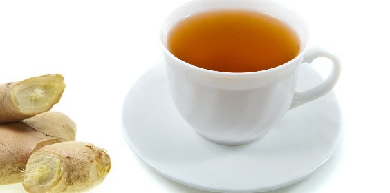 zázvorový čaj