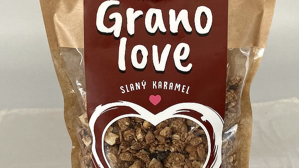 granolove slaný karamel granola 400 g