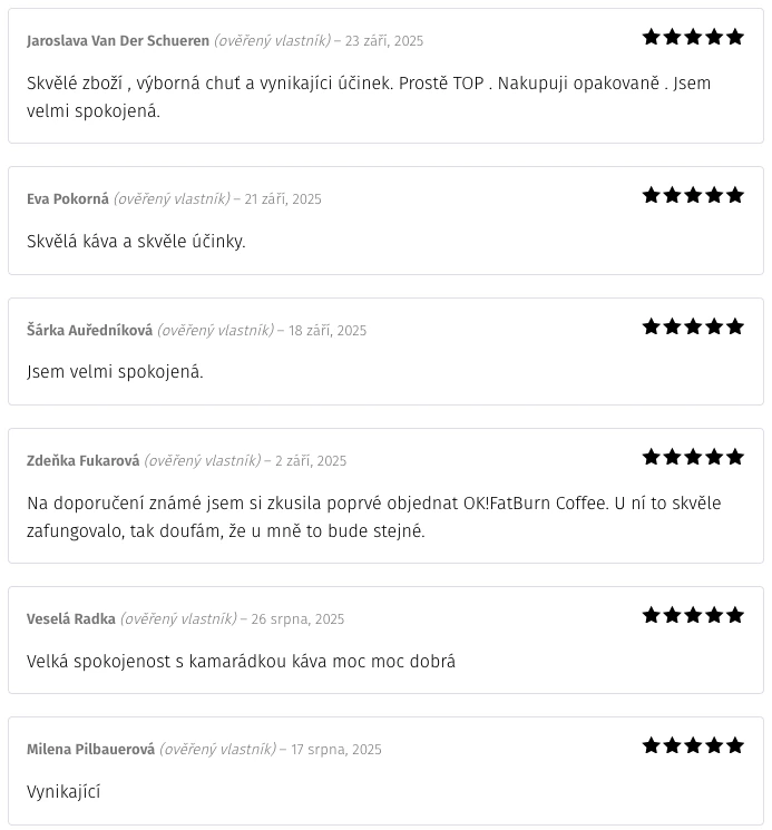 káva fatburn recenze